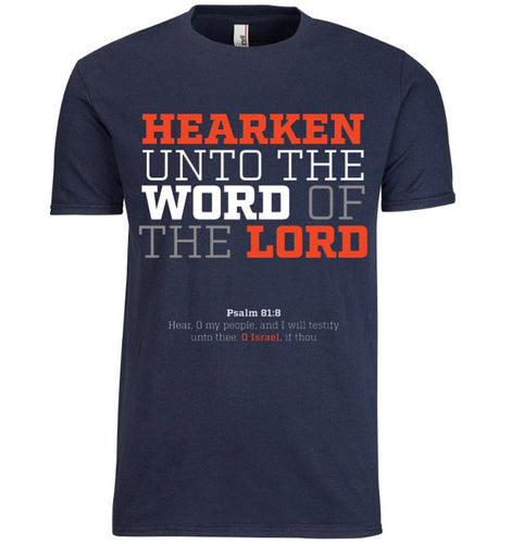 PRE-ORDER (HEARKEN UNTO THE WORD) (Men’s) T-SHIRT