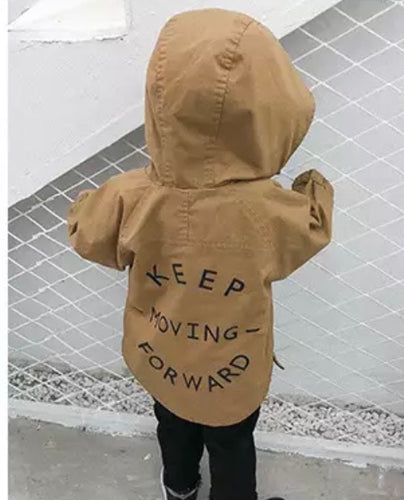 Keep Moving Forward Coat